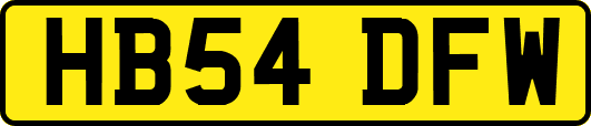 HB54DFW
