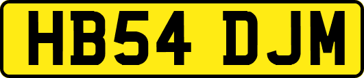 HB54DJM