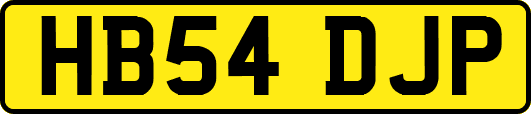 HB54DJP