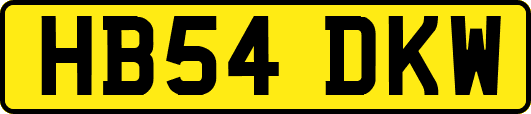 HB54DKW