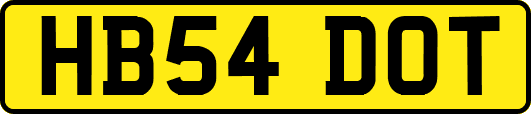 HB54DOT