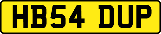 HB54DUP
