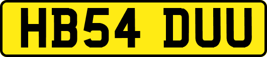 HB54DUU