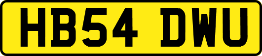 HB54DWU