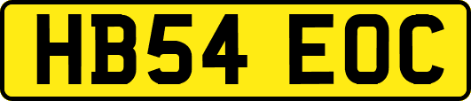 HB54EOC