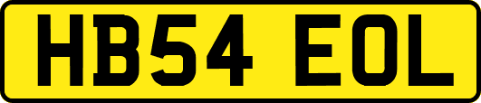 HB54EOL