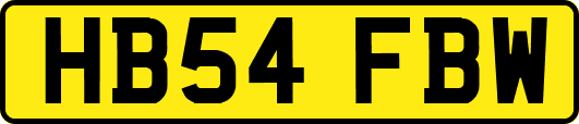 HB54FBW