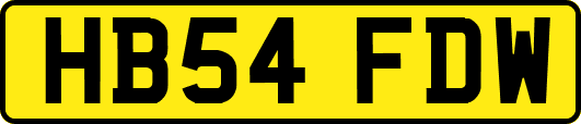 HB54FDW