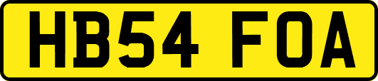 HB54FOA