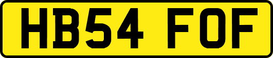 HB54FOF