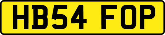 HB54FOP