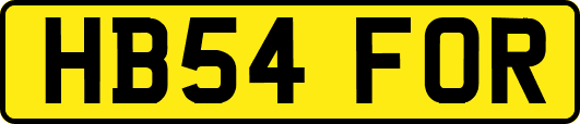 HB54FOR