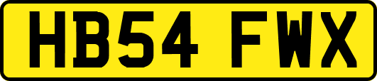 HB54FWX