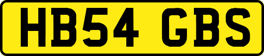 HB54GBS
