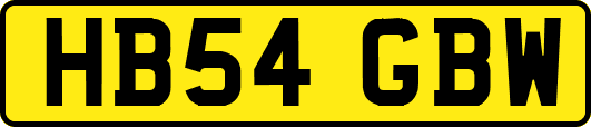 HB54GBW