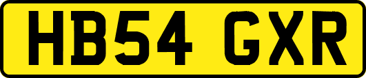 HB54GXR