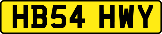 HB54HWY