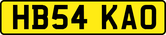HB54KAO