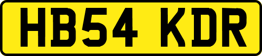 HB54KDR