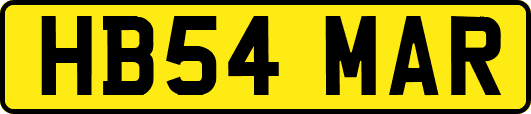 HB54MAR
