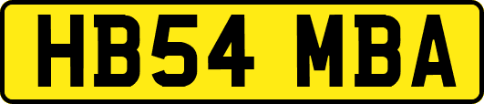 HB54MBA