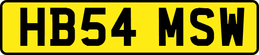 HB54MSW