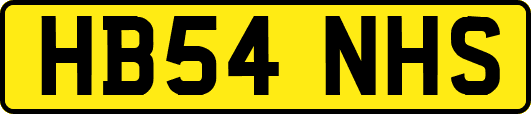HB54NHS