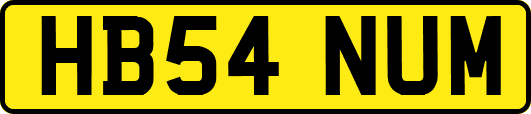 HB54NUM
