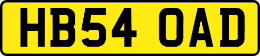 HB54OAD