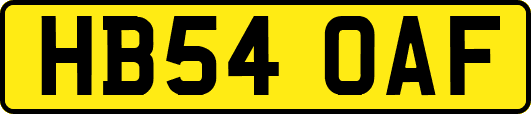 HB54OAF