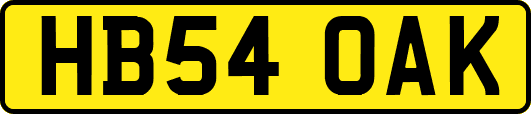 HB54OAK