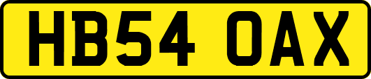 HB54OAX