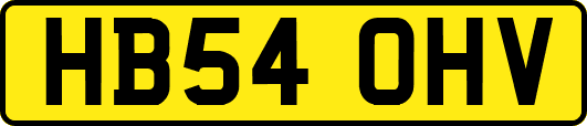 HB54OHV