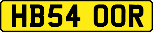 HB54OOR