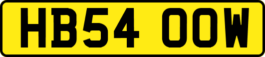 HB54OOW