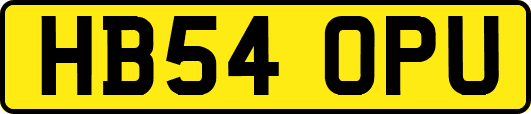 HB54OPU