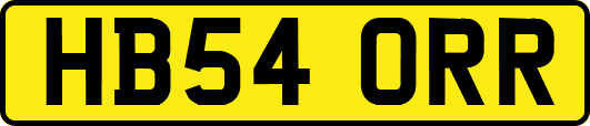 HB54ORR
