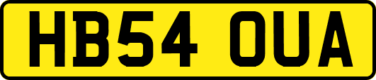 HB54OUA