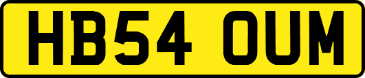 HB54OUM