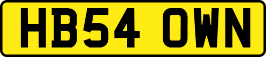 HB54OWN