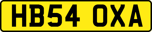 HB54OXA