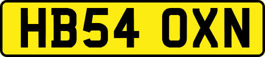 HB54OXN