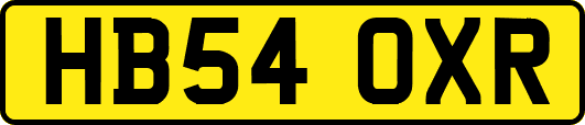 HB54OXR