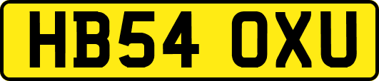 HB54OXU