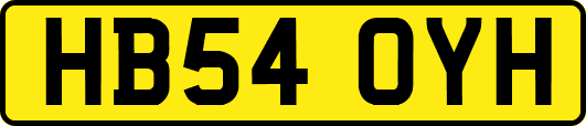 HB54OYH