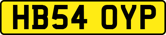 HB54OYP