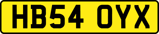 HB54OYX