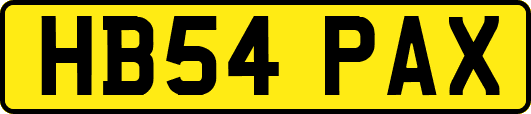 HB54PAX