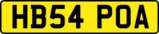 HB54POA