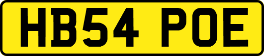 HB54POE